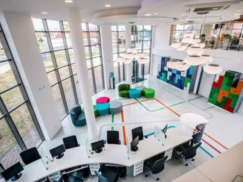 Văn phòng hiện đại, khang trang