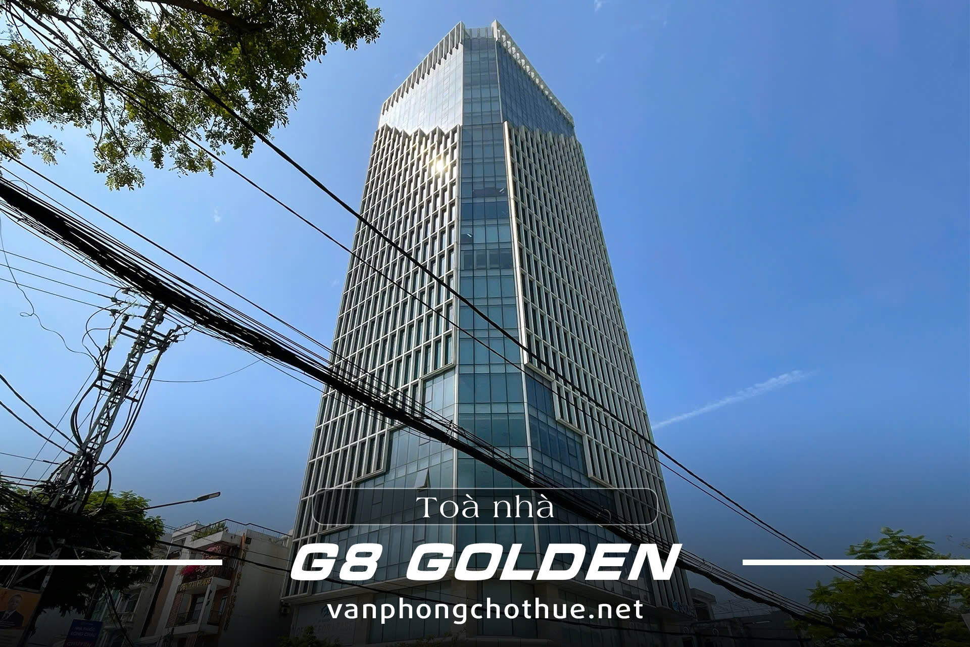 Cho thuê văn phòng Tòa nhà G8 Golden vị trí trung tâm Đà Nẵng