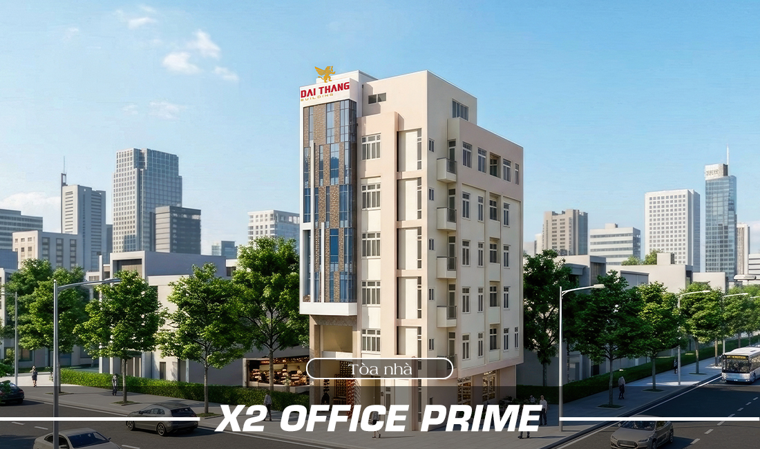 Cho thuê văn phòng X2 OFFICE PRIME – Địa chỉ 264 Xô Viết Nghệ Tĩnh