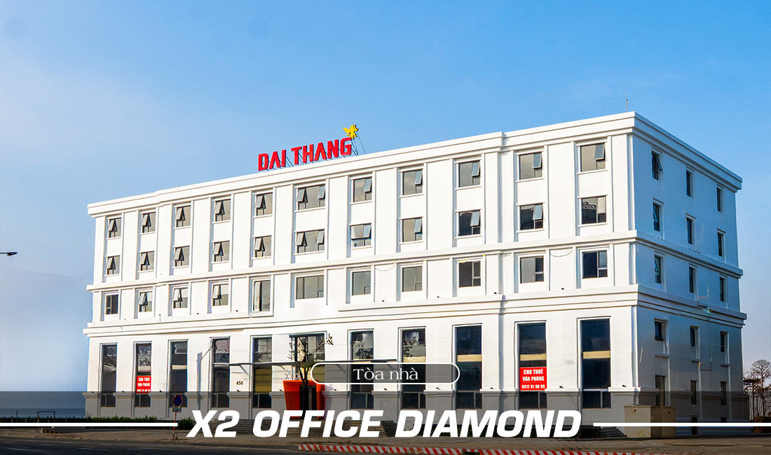 Cho thuê văn phòng X2 OFFICE DIAMOND – Địa chỉ 458 Nguyễn Hữu Thọ